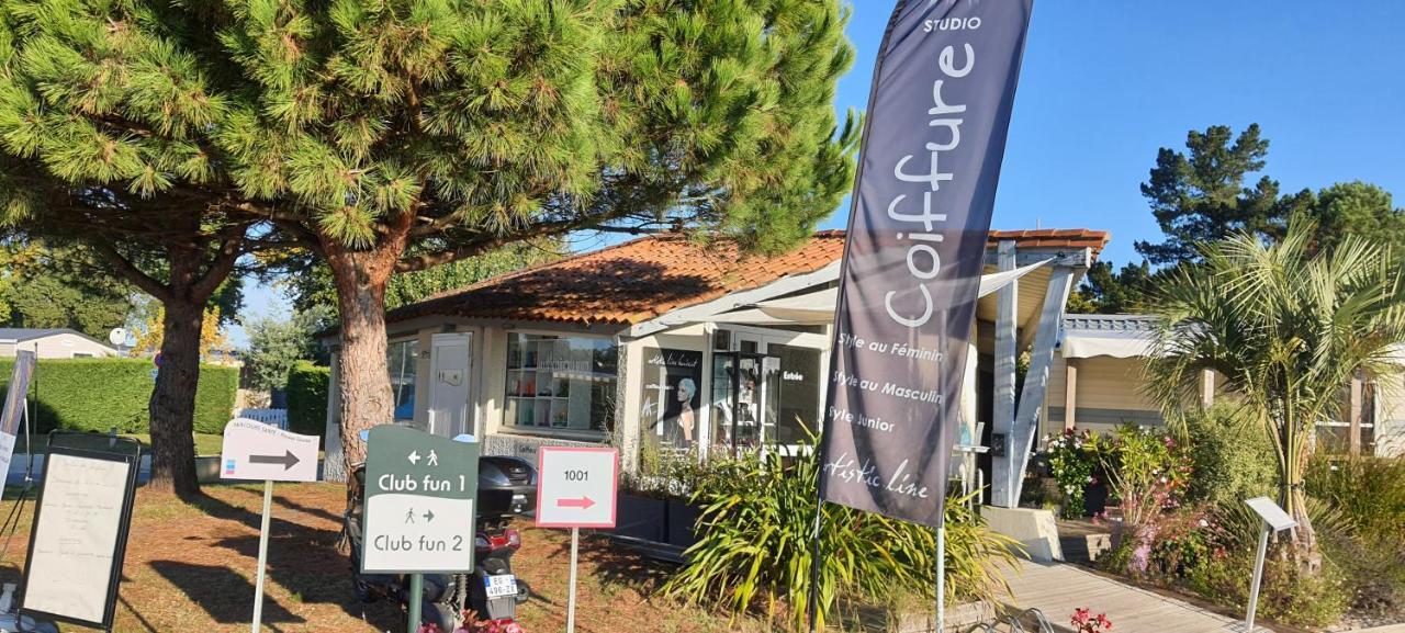 Mobilhome 2Ch Climatise-Terrasse Fermee-4 Velos-Camping 4 Etoiles Les Charmettes Les Mathes Eksteriør billede