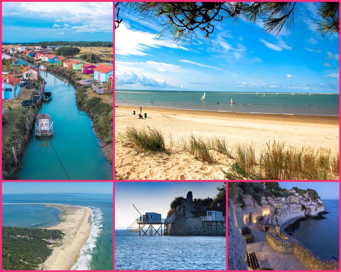 Mobilhome 2Ch Climatise-Terrasse Fermee-4 Velos-Camping 4 Etoiles Les Charmettes Les Mathes Eksteriør billede