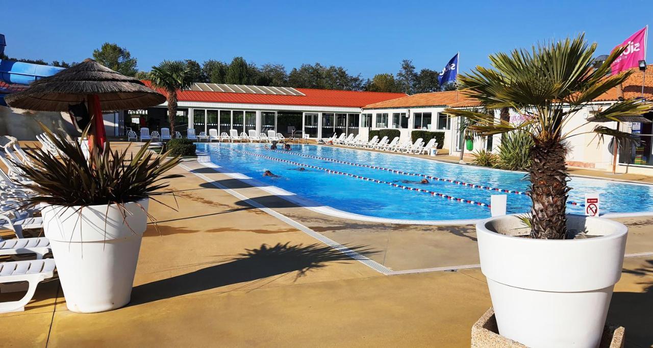 Mobilhome 2Ch Climatise-Terrasse Fermee-4 Velos-Camping 4 Etoiles Les Charmettes Les Mathes Eksteriør billede