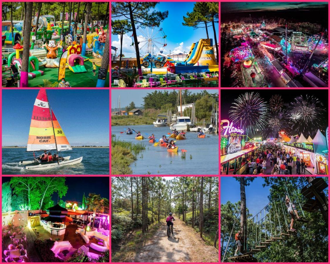 Mobilhome 2Ch Climatise-Terrasse Fermee-4 Velos-Camping 4 Etoiles Les Charmettes Les Mathes Eksteriør billede