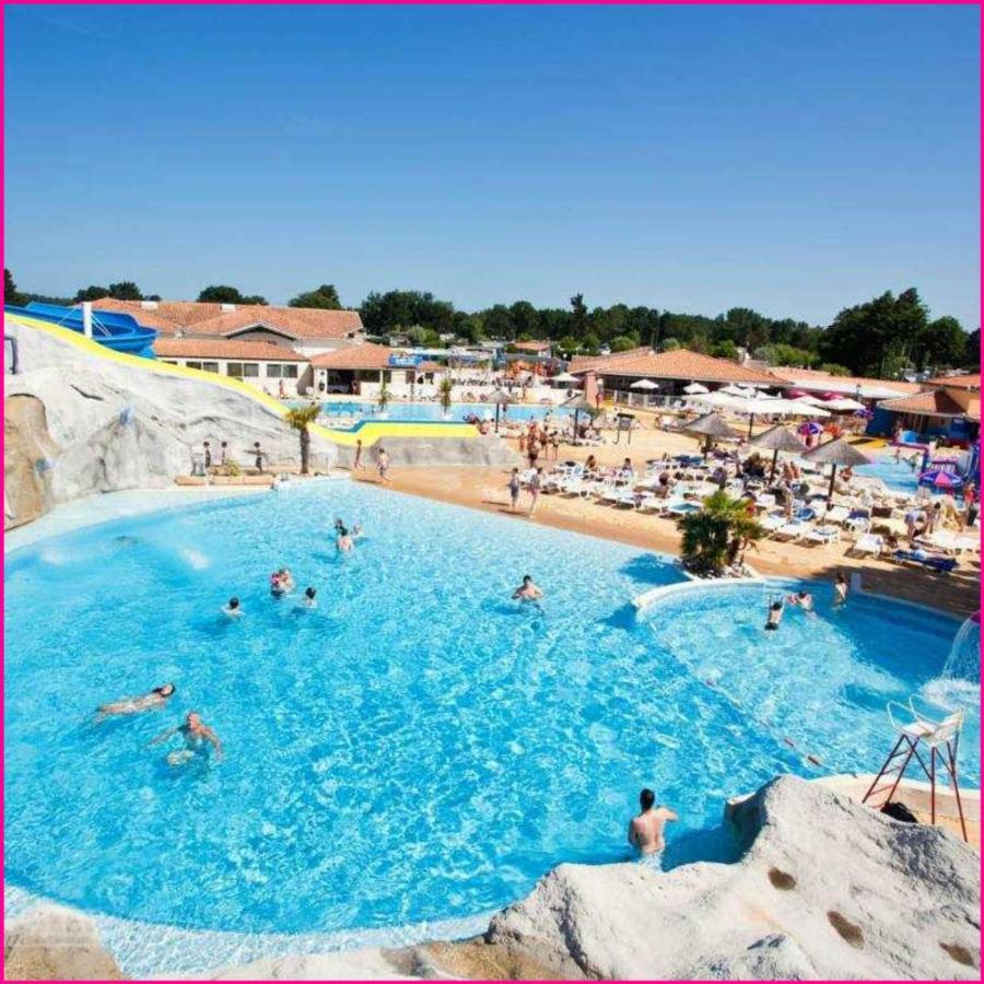 Mobilhome 2Ch Climatise-Terrasse Fermee-4 Velos-Camping 4 Etoiles Les Charmettes Les Mathes Eksteriør billede