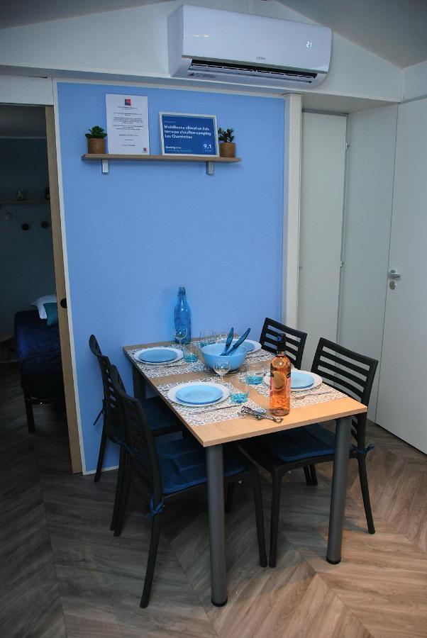 Mobilhome 2Ch Climatise-Terrasse Fermee-4 Velos-Camping 4 Etoiles Les Charmettes Les Mathes Eksteriør billede