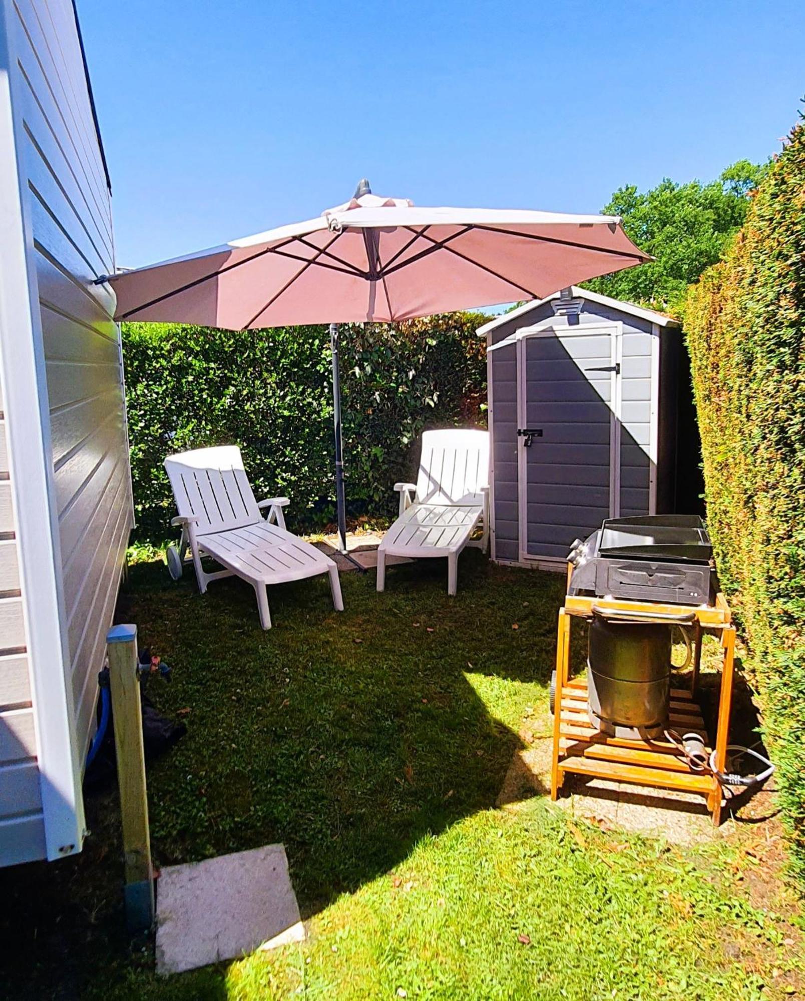 Mobilhome 2Ch Climatise-Terrasse Fermee-4 Velos-Camping 4 Etoiles Les Charmettes Les Mathes Eksteriør billede