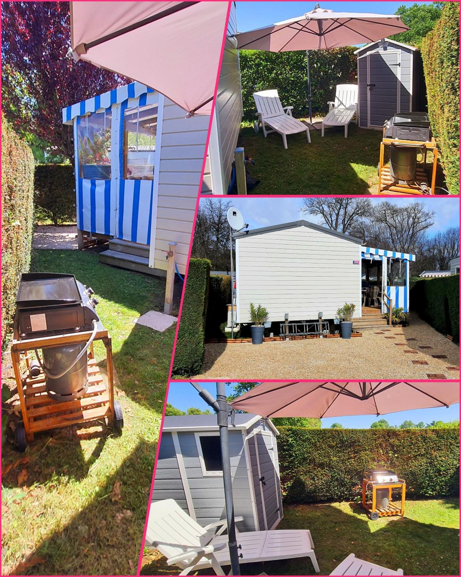 Mobilhome 2Ch Climatise-Terrasse Fermee-4 Velos-Camping 4 Etoiles Les Charmettes Les Mathes Eksteriør billede